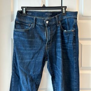 Men’s Lucky Brand 223 Straight 32/32 Like New Dark Blue Jeans